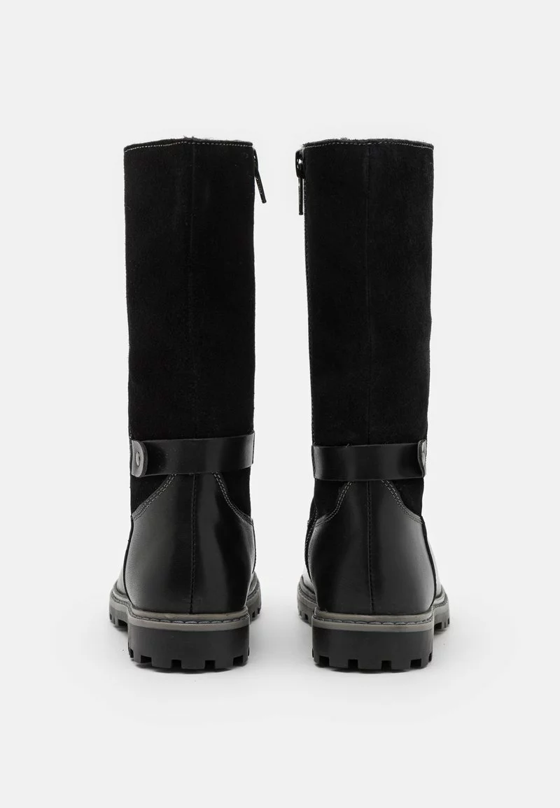 Friboo Niños LEATHER - Botas - Black - Imagen 3