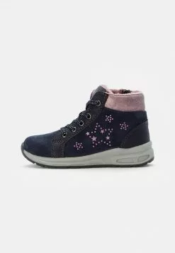 Friboo Niños LEATHER BOOTIES - Botines Con Cordones - Dark Grey