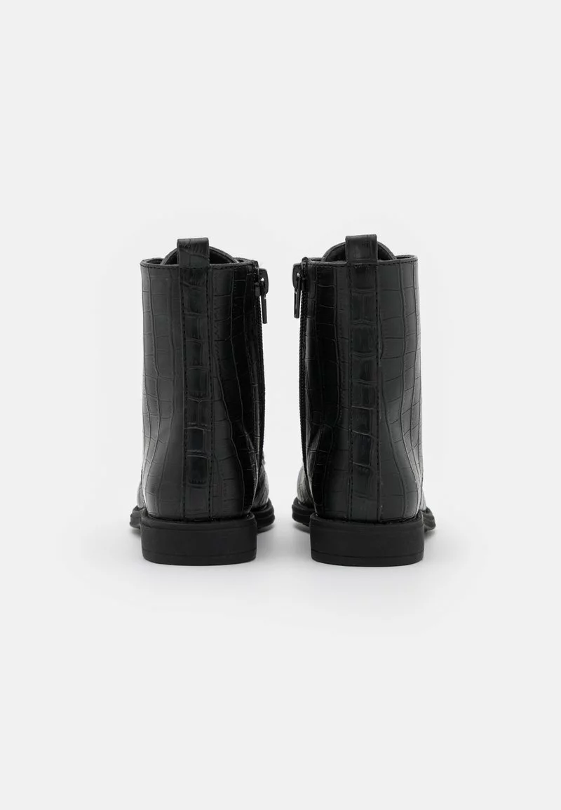 Friboo Niños Botines Con Cordones - Black - Imagen 3