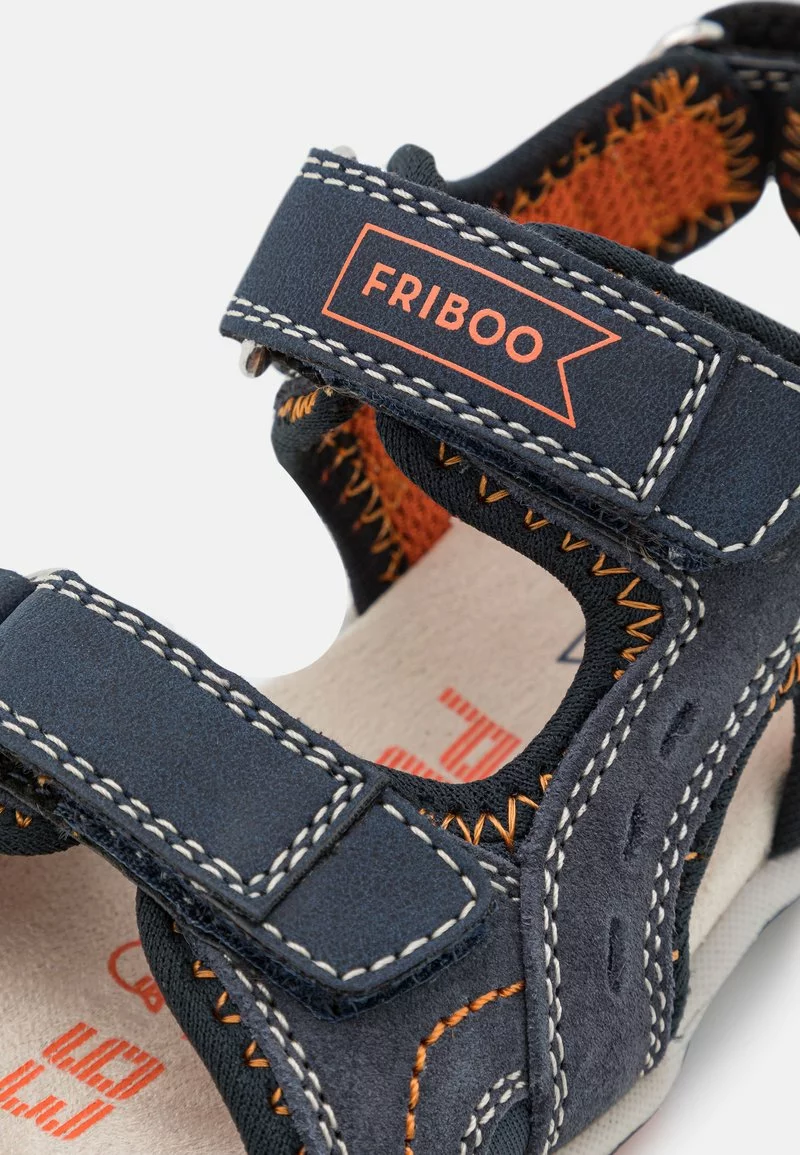 Friboo Niños LEATHER - Sandalias De Senderismo - Dark Blue - Imagen 6