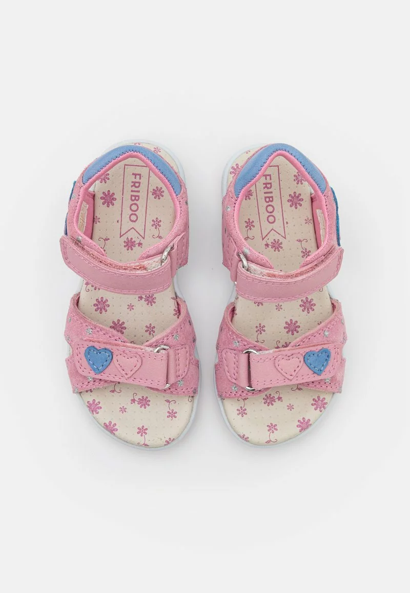 Friboo Niños LEATHER - Sandalias De Senderismo - Pink - Imagen 4