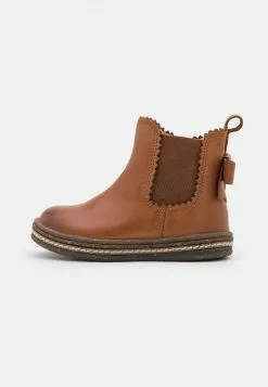Friboo Niños LEATHER - Botines - Cognac