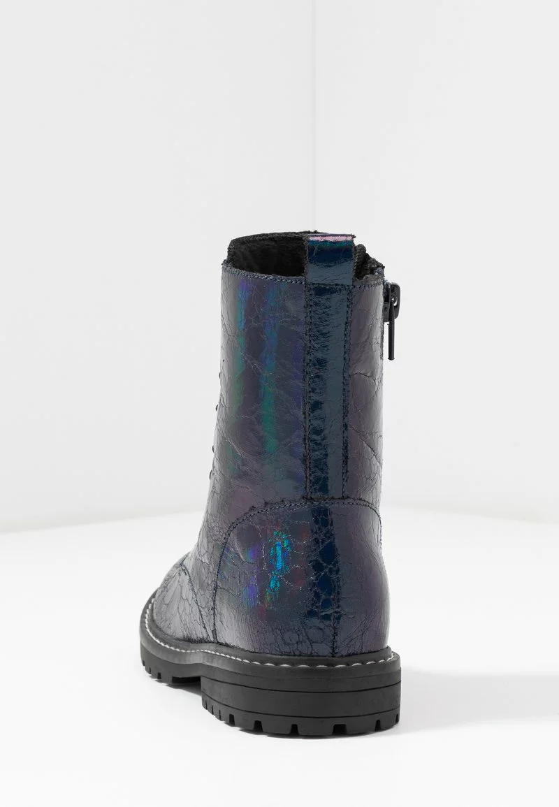 Friboo Niños Botines Con Cordones - Dark Blue - Imagen 5