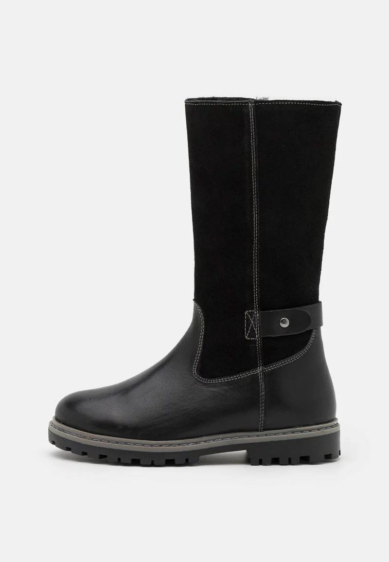 Friboo Niños LEATHER - Botas - Black