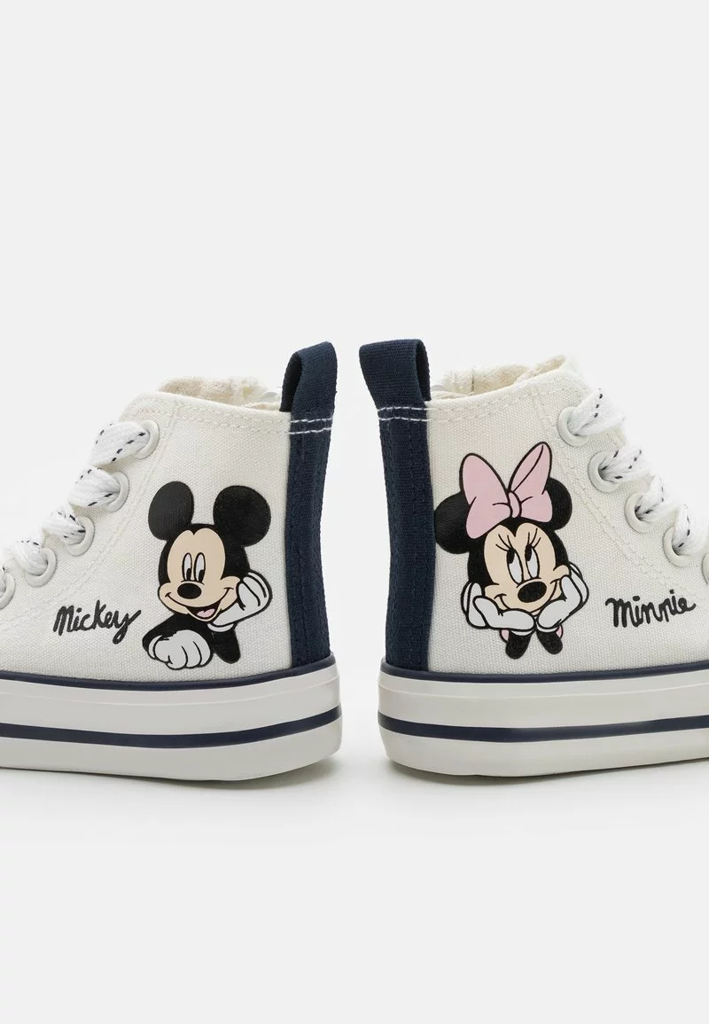 Friboo Niños DISNEY MICKEY MOUSE & MINNIE MOUSE - Zapatillas Altas - White