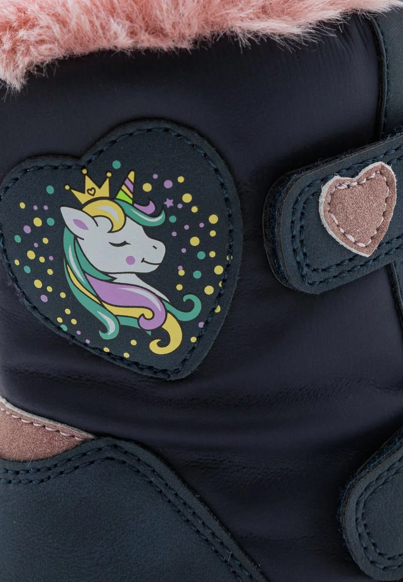 Friboo Niños Botas Para La Nieve - Dark Blue - Imagen 6