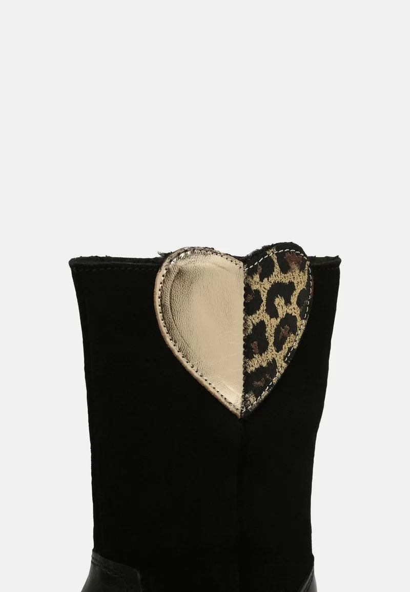 Friboo Niños LEATHER - Botas - Black - Imagen 7