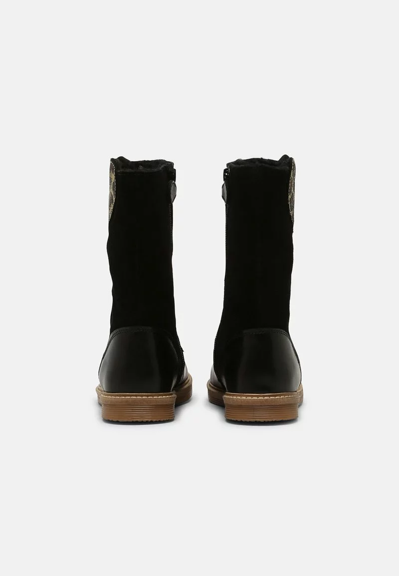 Friboo Niños LEATHER - Botas - Black - Imagen 3