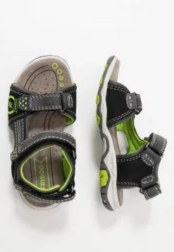 Friboo Niños LEATHER - Sandalias De Senderismo - Black