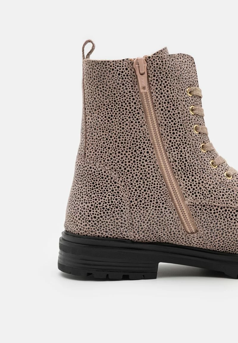 Friboo Niños LEATHER - Botines Con Cordones - Pink - Imagen 6