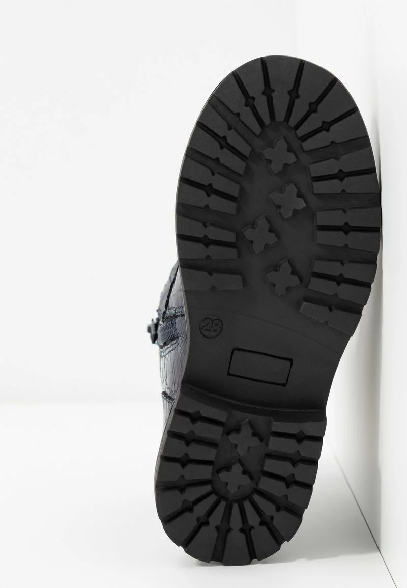 Friboo Niños Botines Con Cordones - Dark Blue - Imagen 6