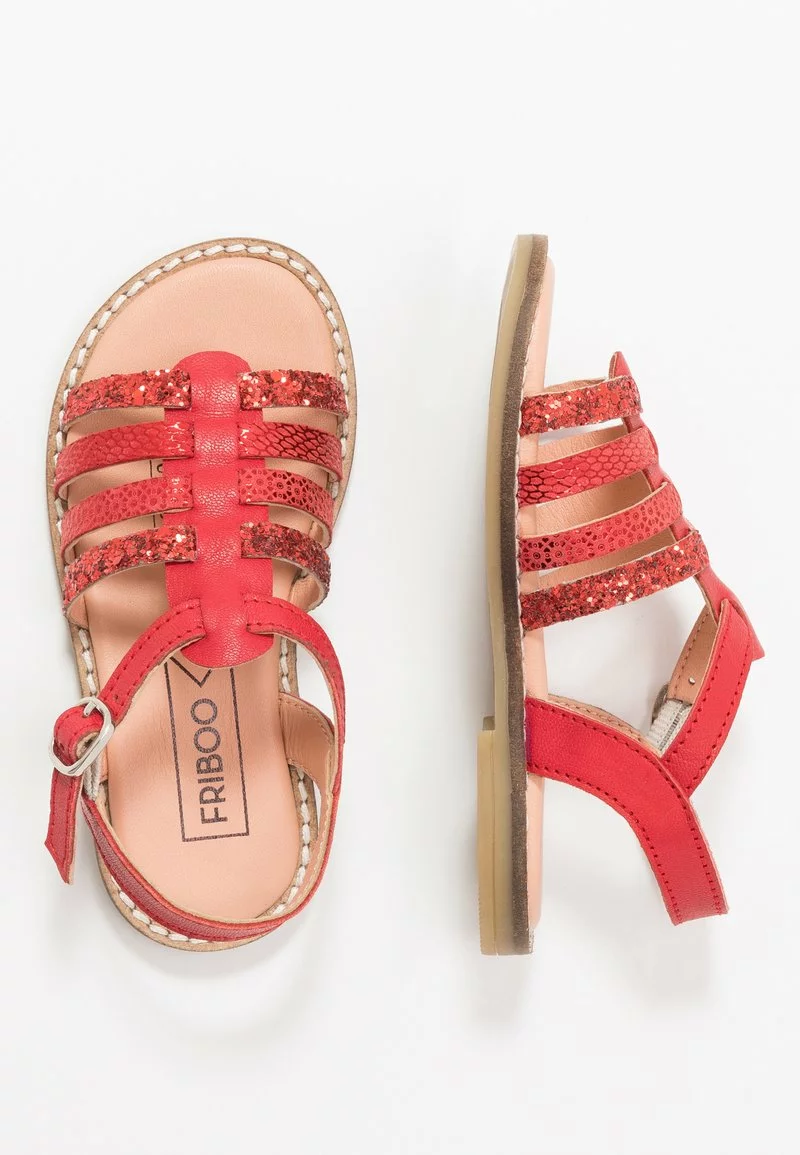 Friboo Niños LEATHER - Sandalias - Red