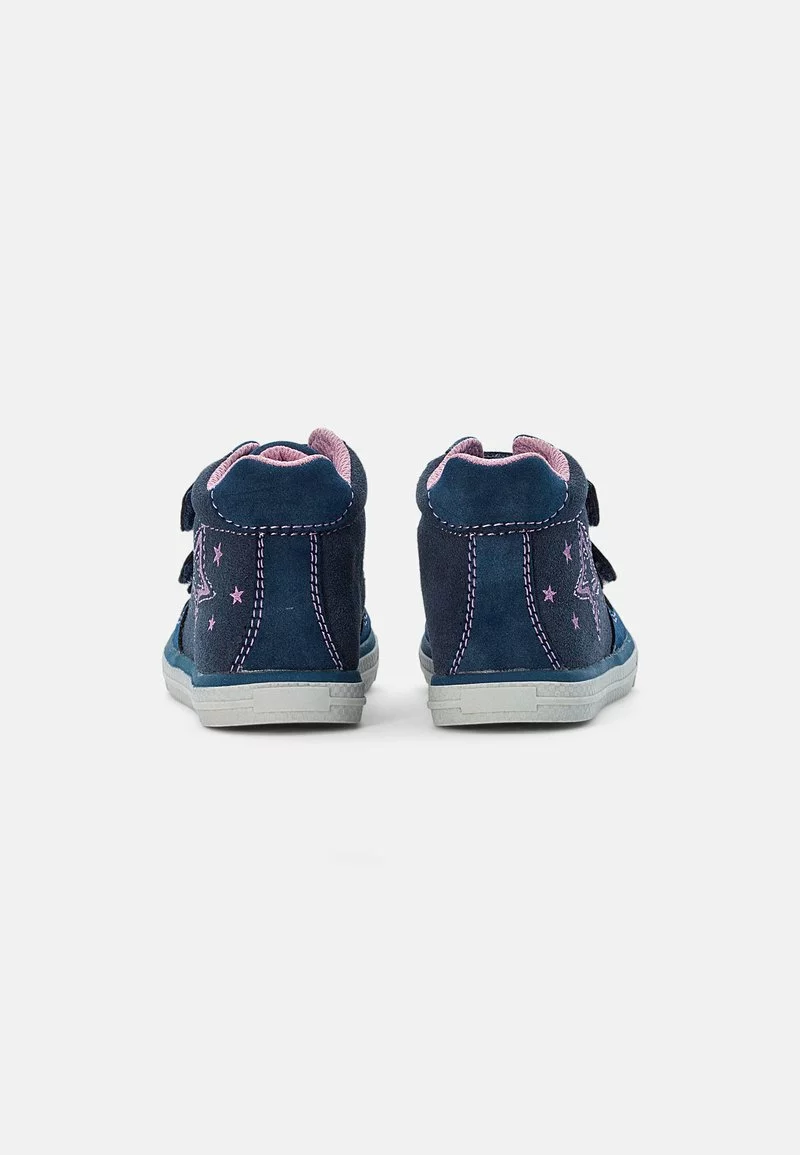 Friboo Niños LEATHER BOOTIES - Zapatillas Altas - Dark Blue - Imagen 3