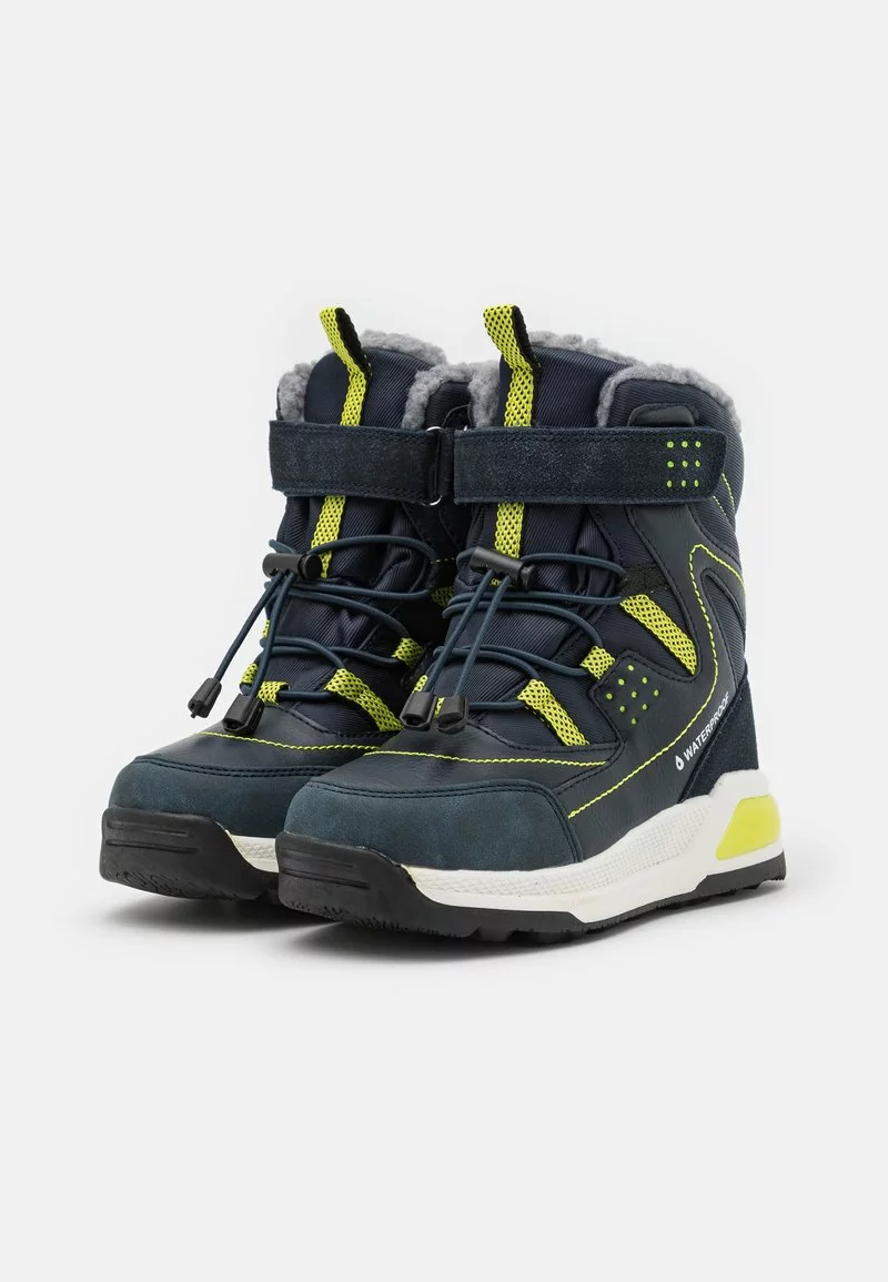 Friboo Niños Botas Para La Nieve - Dark Blue - Imagen 2