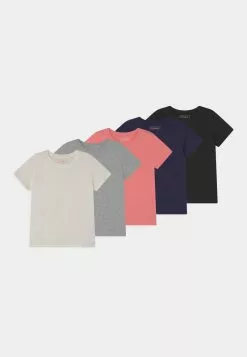 Friboo Niños BASIC GIRLS 5 PACK - Camiseta Básica - Multi-coloured