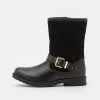 Friboo Niños LEATHER - Botas - Black