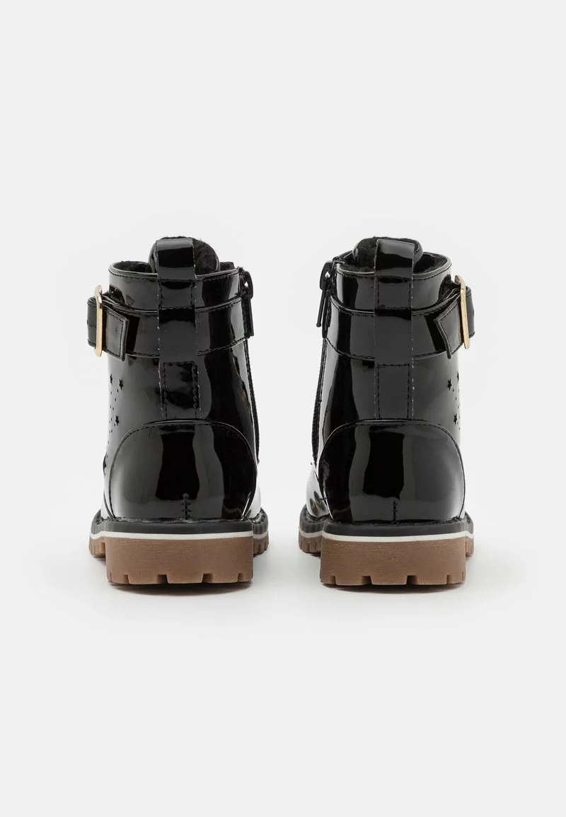 Friboo Niños Botines Con Cordones - Black - Imagen 3