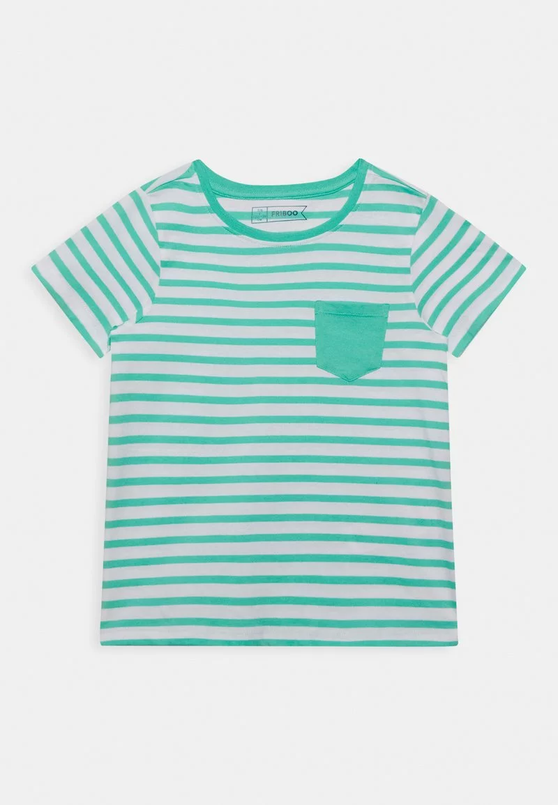 Friboo Niños POCKET TEE 5 PACK - Camiseta Estampada - Multi-coloured - 917_green - 602_yellow - 202 - Imagen 4