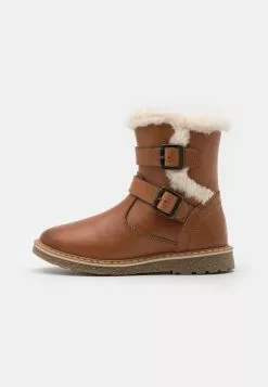Friboo Niños LEATHER - Botines - Cognac