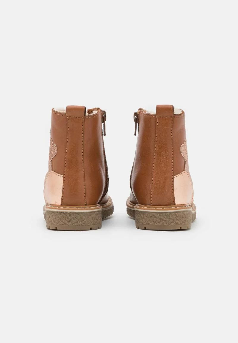 Friboo Niños LEATHER - Botines - Cognac - Imagen 3