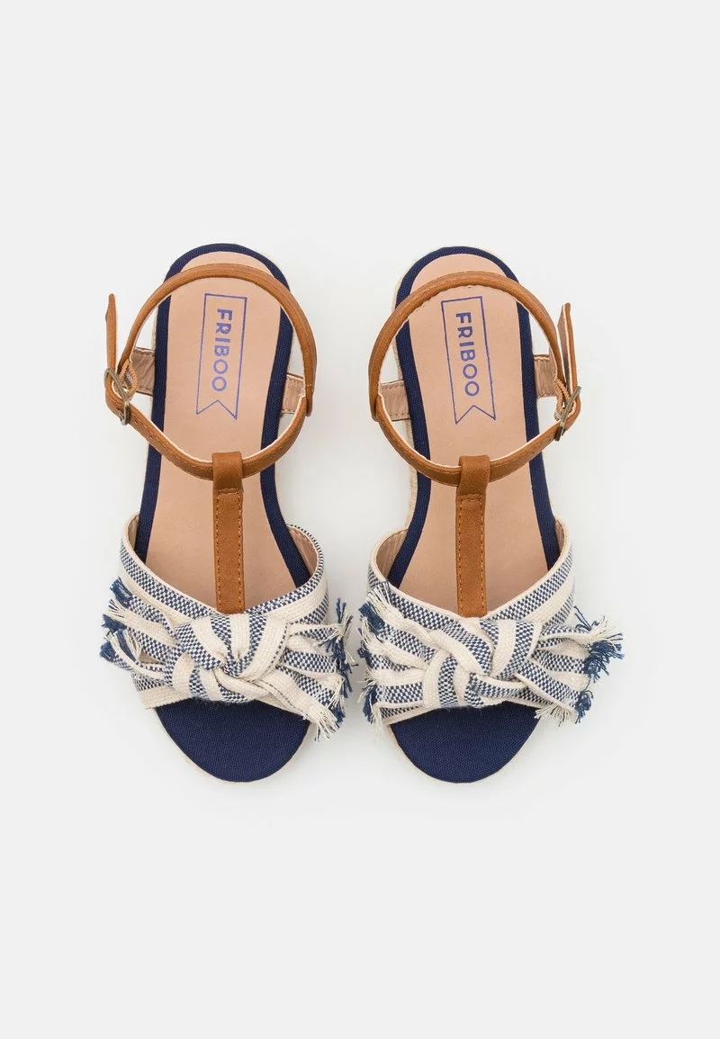 Friboo Mujer Sandalias - Blue - Imagen 4