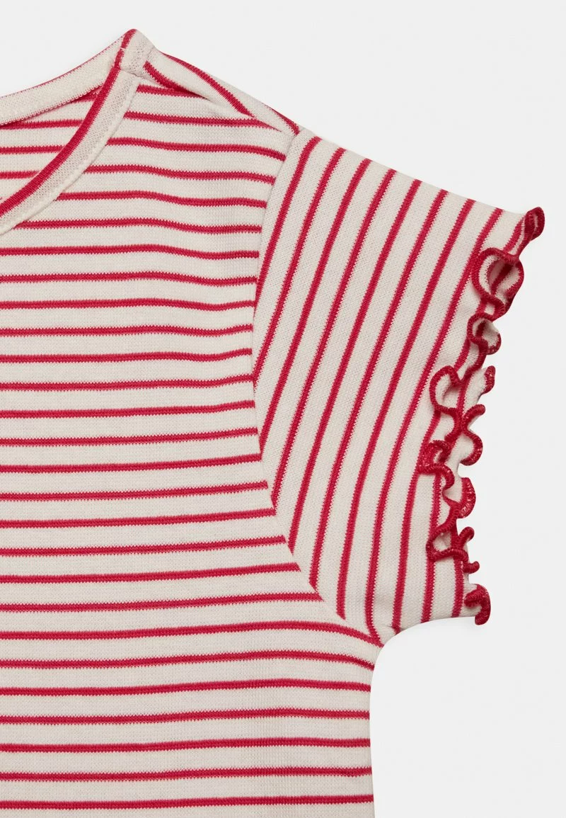 Friboo Niños 3 PACK GIRL RIB TEE - Camiseta Básica - Blue - 502_yellow - 202_pink - 402 - Imagen 5