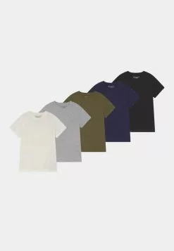 Friboo Niños 5 PACK BASIC BOY TEE - Camiseta Básica - Multi-coloured