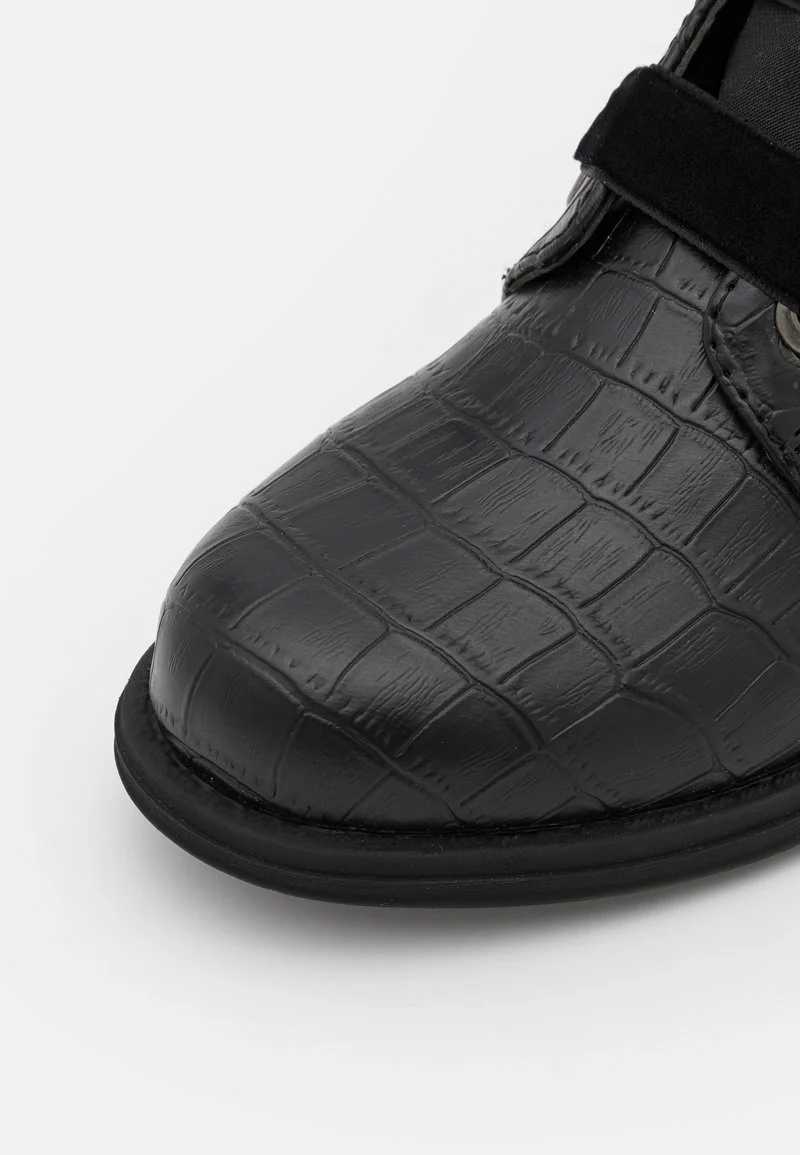 Friboo Niños Botines Con Cordones - Black - Imagen 6