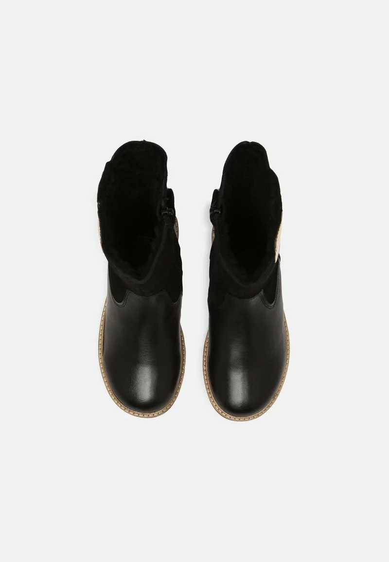 Friboo Niños LEATHER - Botas - Black - Imagen 4